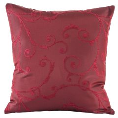 Díszpárnahuzat bordó 40x40