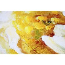 Díszpárnahuzat 45x45 virágmintás