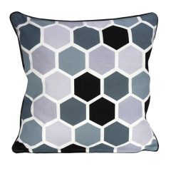 Díszpárnahuzat 45x45 geometriai mintás