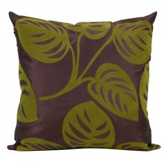 Díszpárnahuzat levél mintás