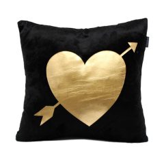 Díszpárnahuzat bársony, 40x40 GOLD DREAM