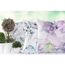 Díszpárnahuzat 45x45 virágmintás 