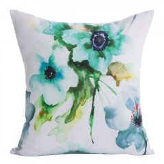 Díszpárnahuzat 45x45 virágmintás 