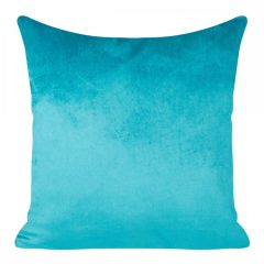 Díszpárnahuzat 40x40 türkiz, bársony