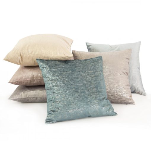 Díszpárnahuzat ezüst, bársony 45x45 