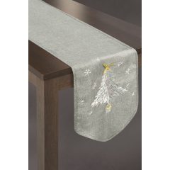 Asztali futó karácsonyi mintás 33x180