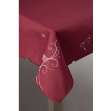 Asztalterítő karácsonyi, bordó 110x160